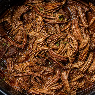 Chipotle barbacoa shredded beef calories