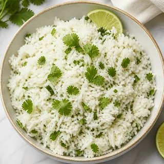 Cilantro lime white rice Chipotle serving calories