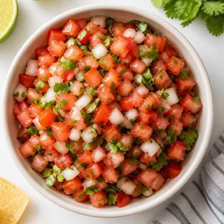 Fresh tomato salsa Chipotle pico de gallo calories
