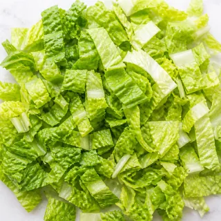 Romaine lettuce Chipotle topping calories