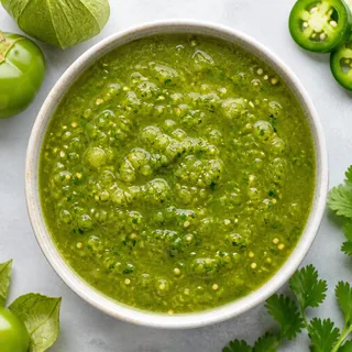 Tomatillo green chili salsa Chipotle nutrition